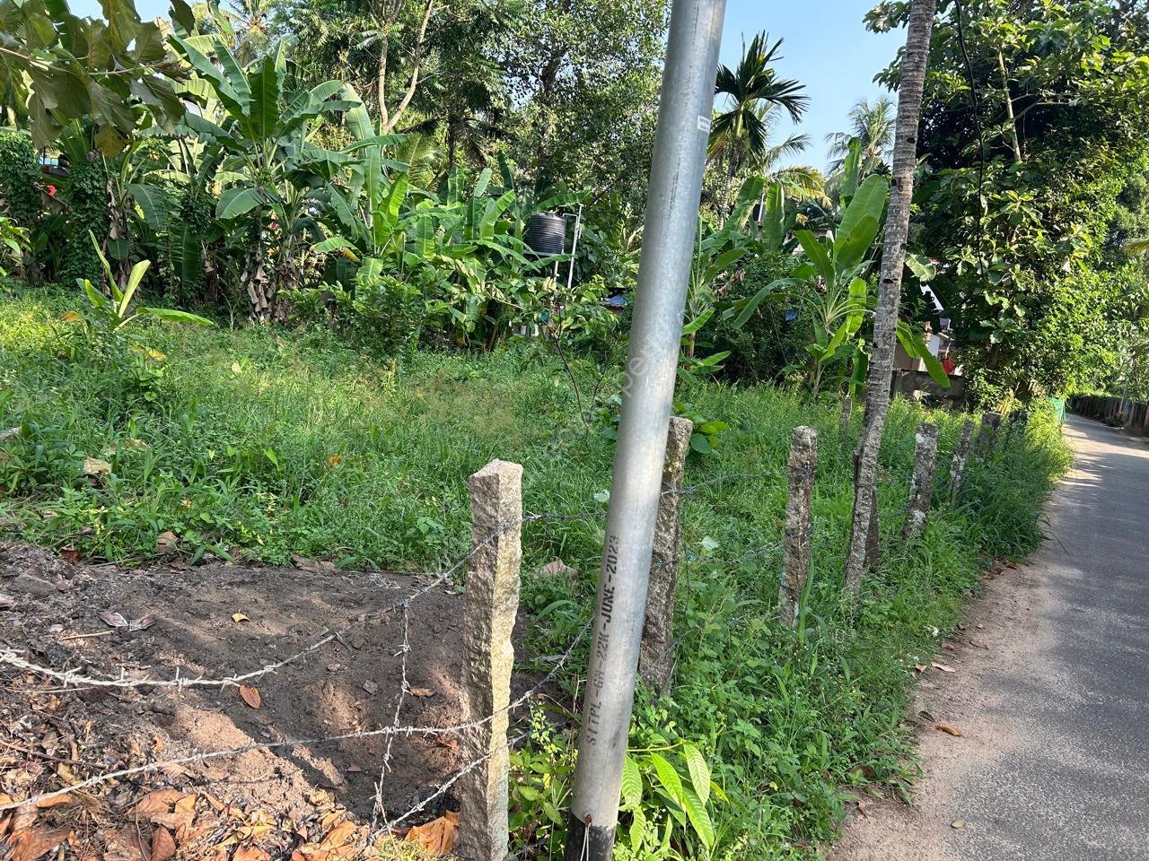 residential plot for sale in Thattarambalam