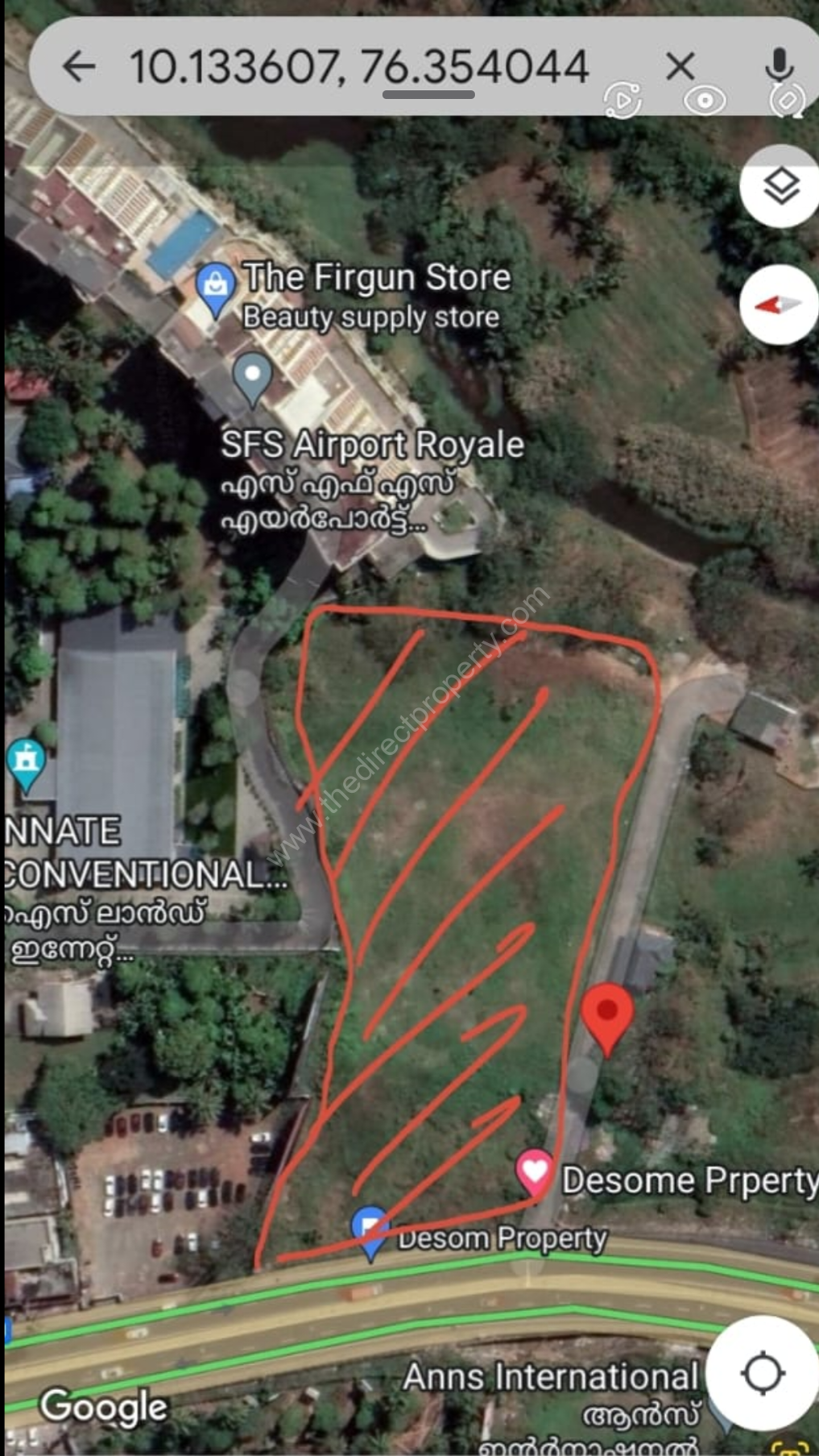 Screenshot_20250524_152309_WhatsApp Land for sale in Aluva