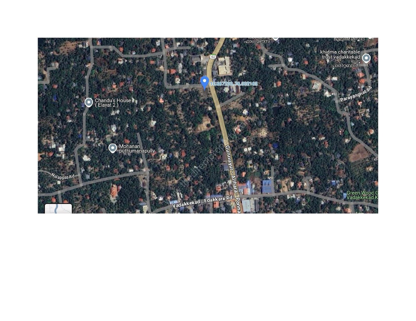 land for sale in Vadakkekad Guruvayur
