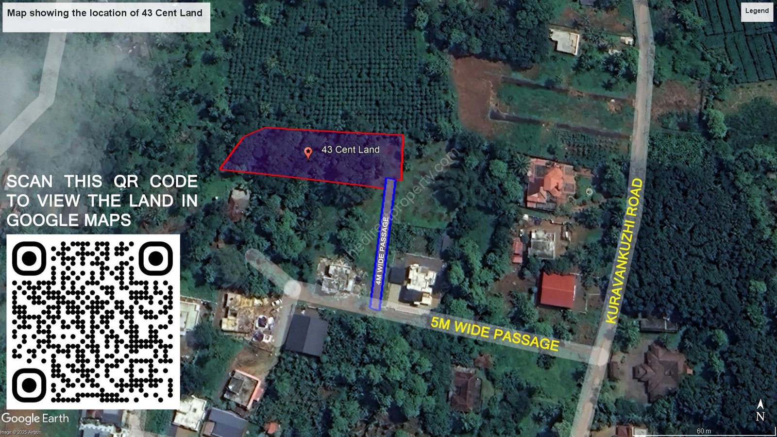 Model 1 Land for Sale in Kuravankuzhi Pullad