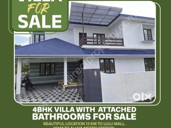 4Bhk Villa for Sale in Paravur