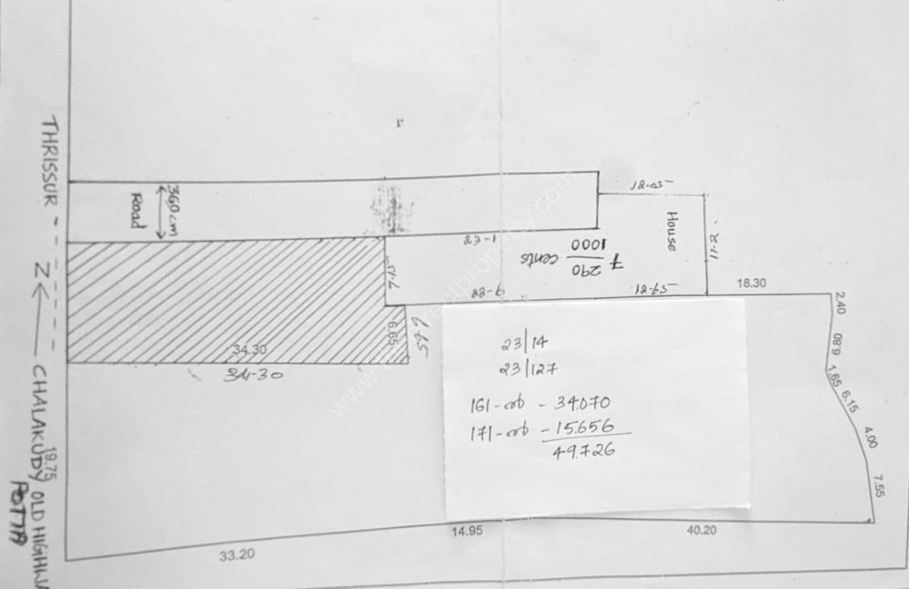 b691a63a-2f09-418b-819d-786c1b0ac331 Land for sale in Potta Chalakudy