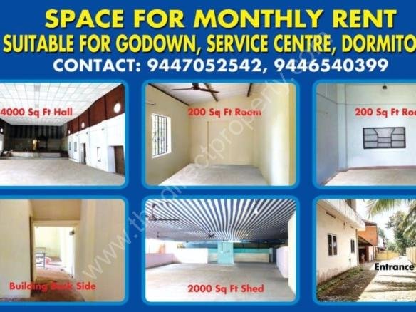Warehouse for Rent in Kovalam Vizhinjam