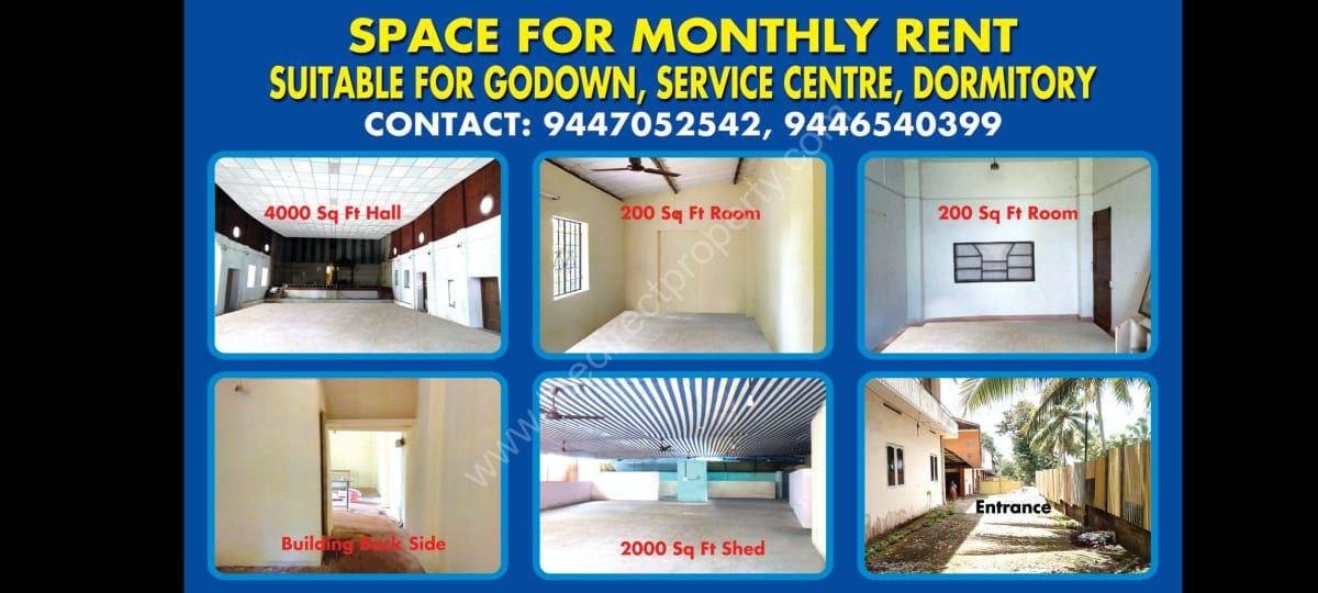 Warehouse for Rent in Kovalam Vizhinjam