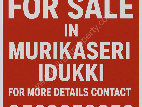 Plot for sale in Murikaserri Idukki