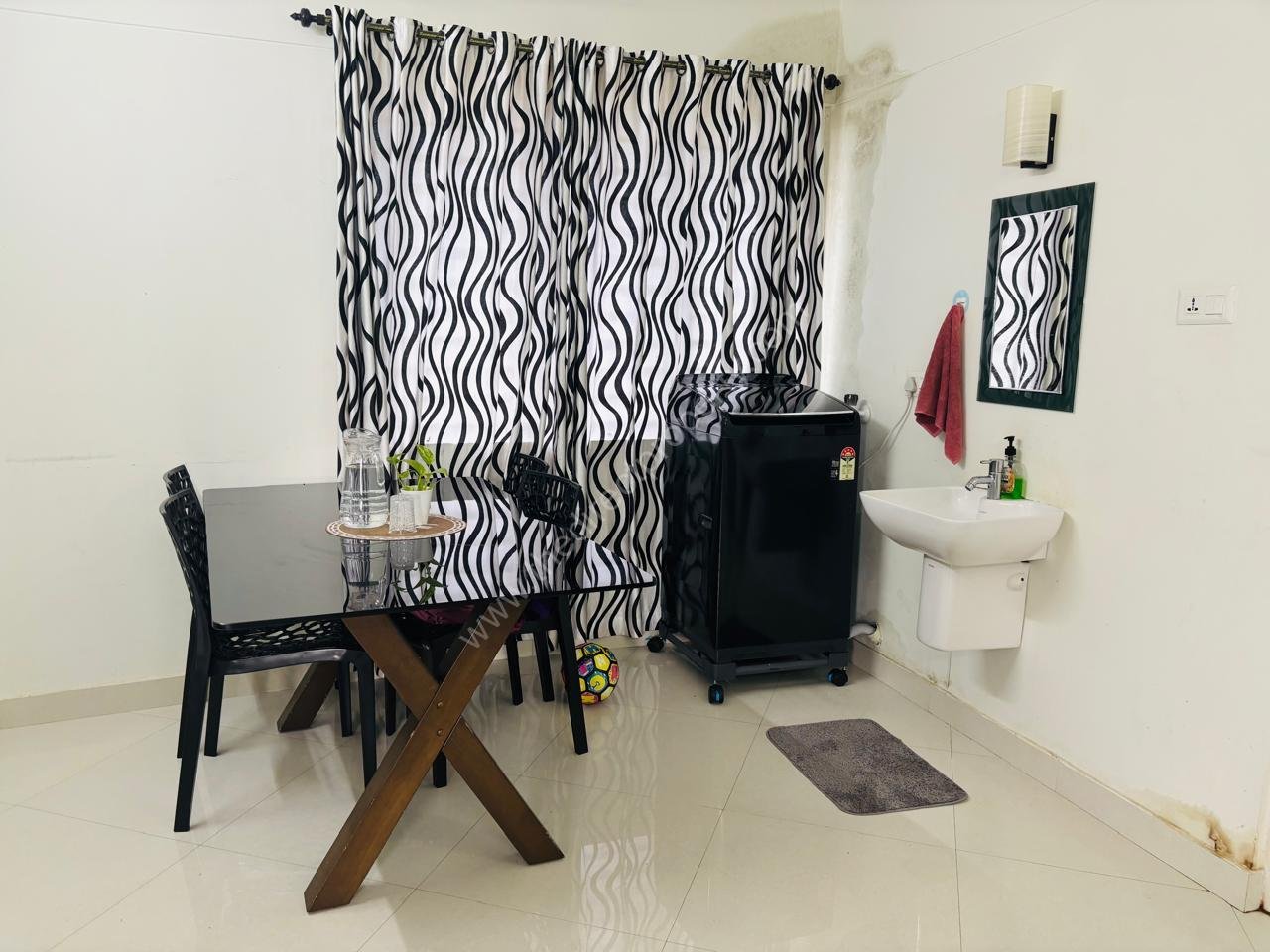bamboo park dining area Flat for sale in Kozhikode