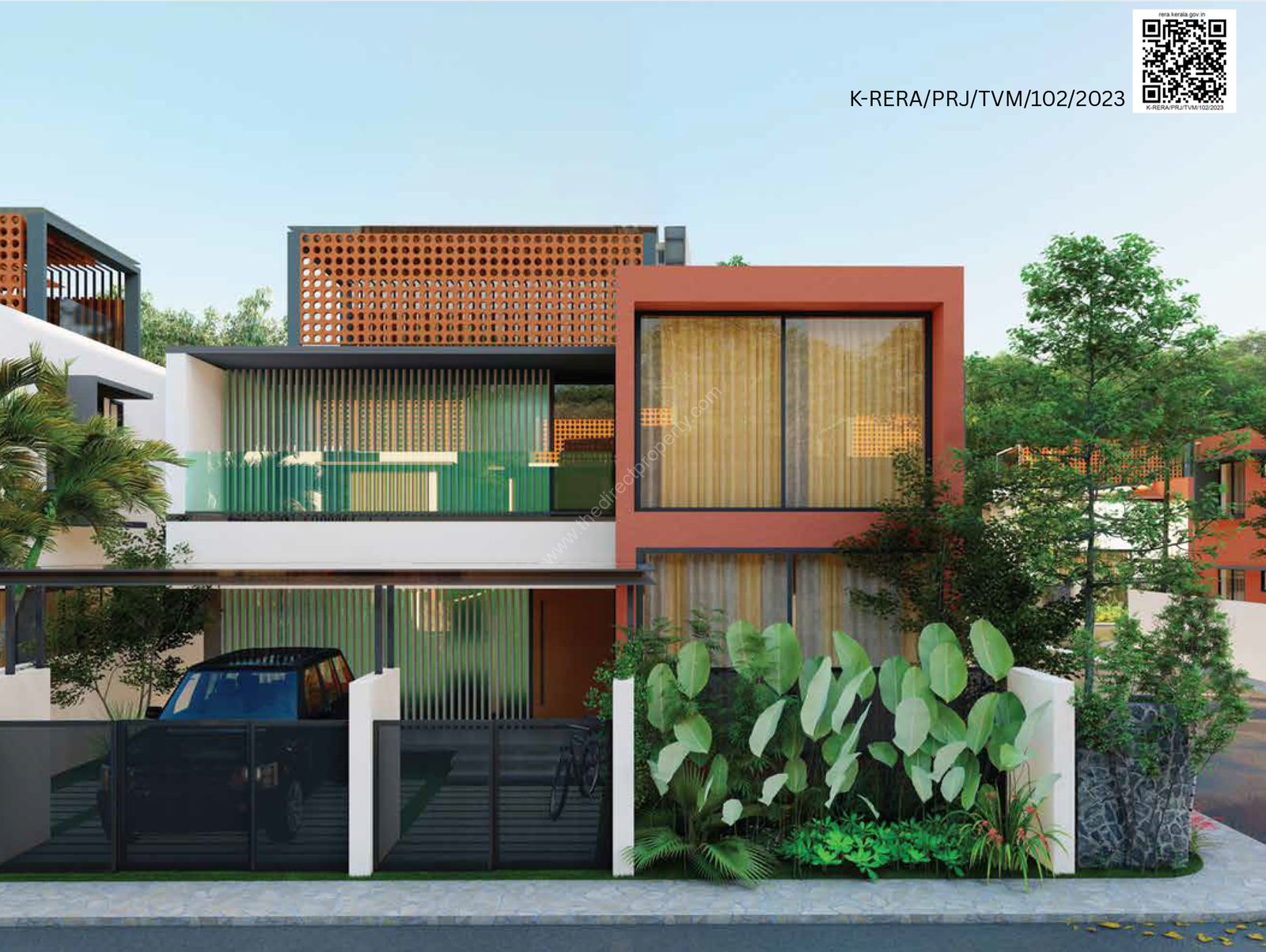 copy image villas for sale in Trivandrum Shanoor CurioCity Villa