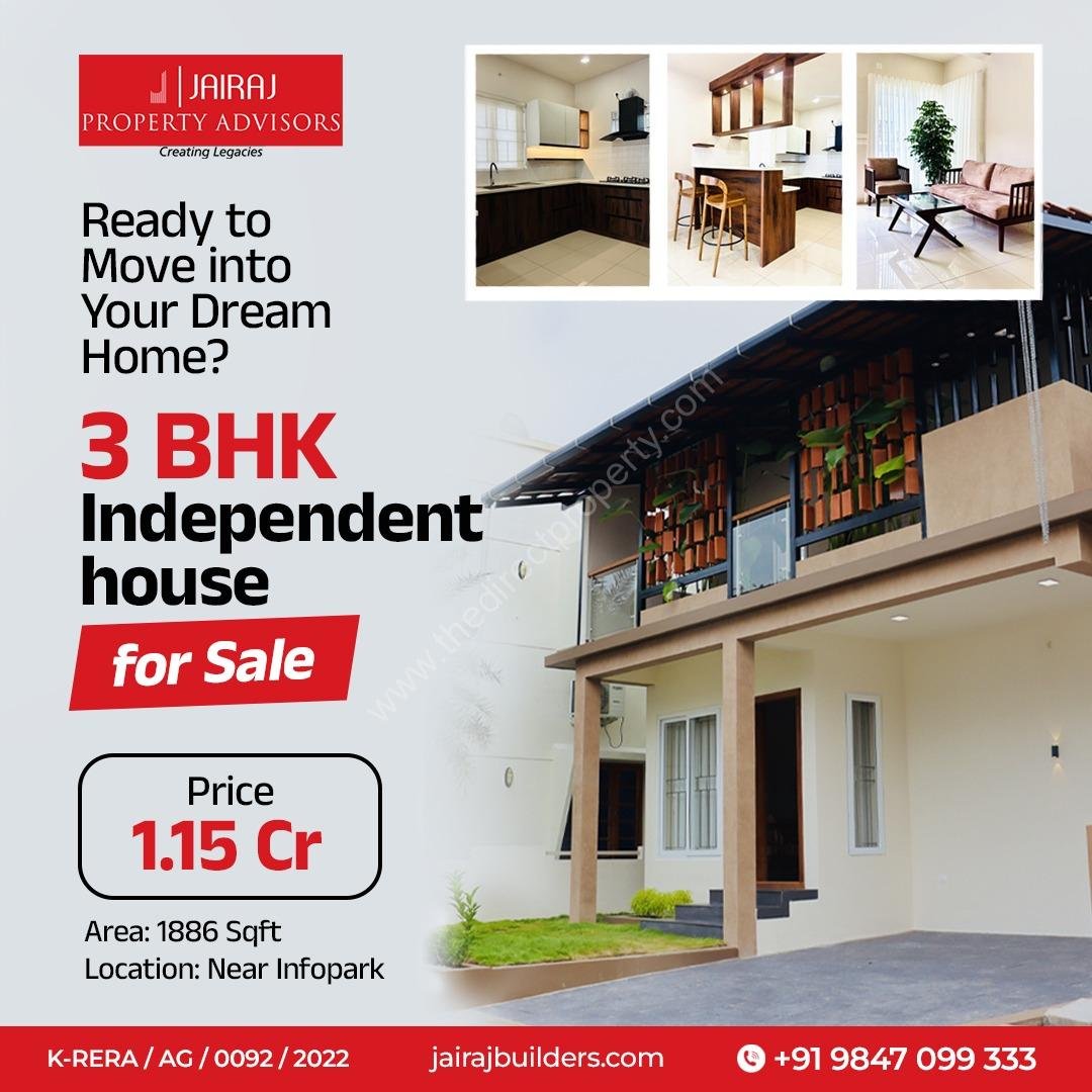 3BHK For Sale in Kakkanad Ernakulam