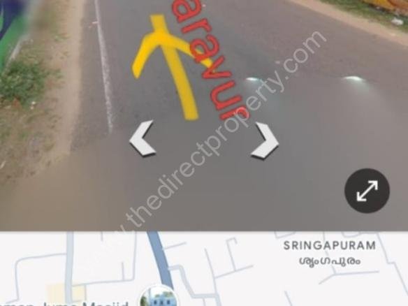 Land with house for sale in Kodungallur