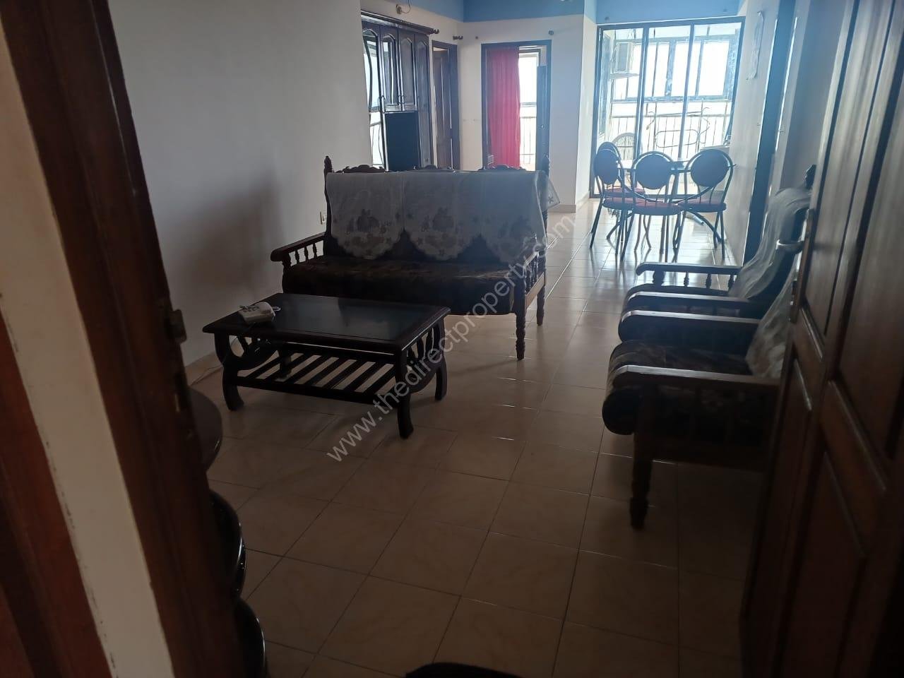 Drawing cum Dining room and Balcony