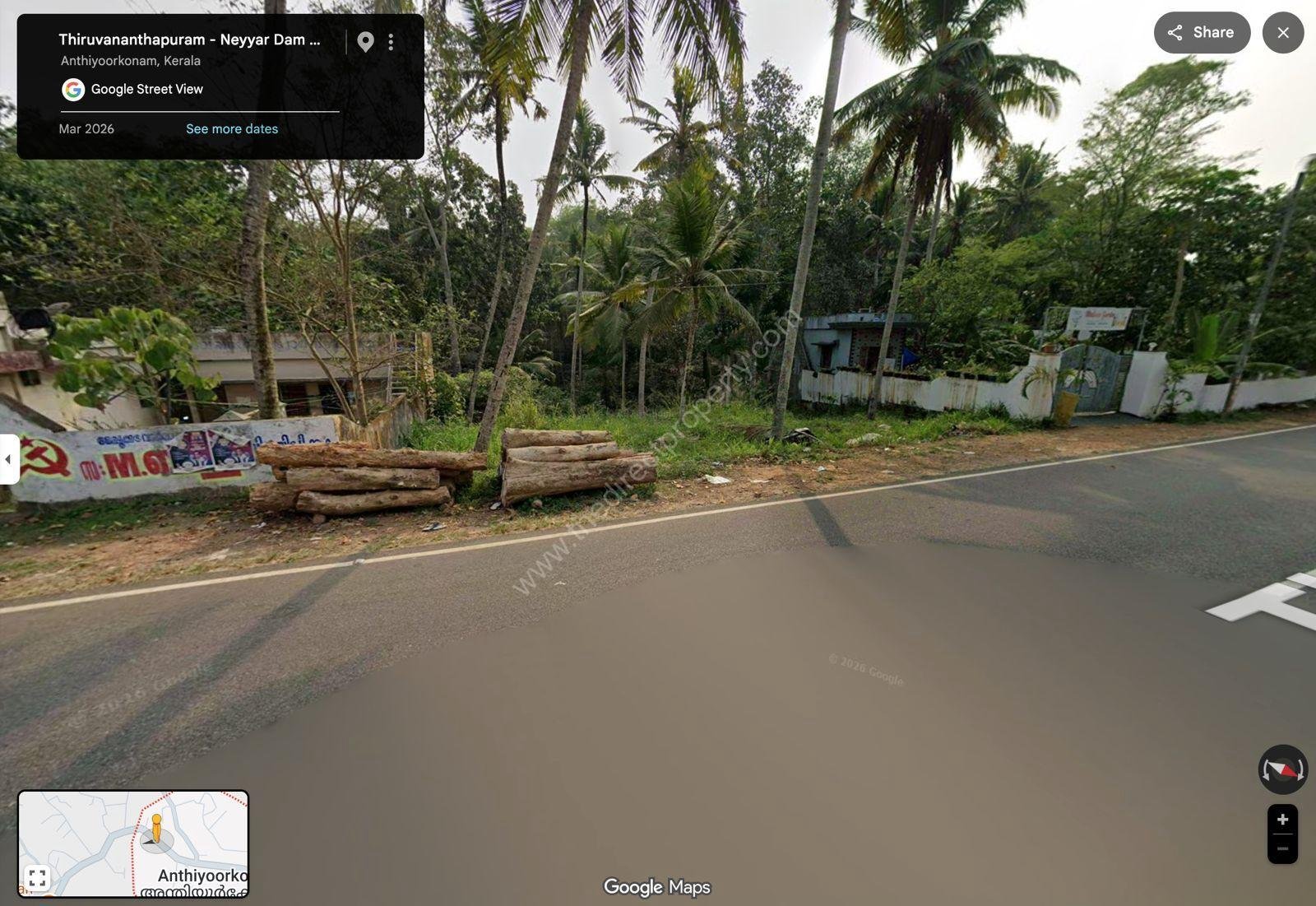 Anthiyoorkonam_40 cent Land for sale in Malayinkeezhu