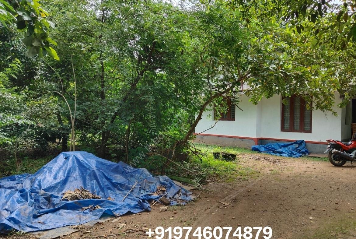 Land with 3 bhk house for sale in Ramamangalam