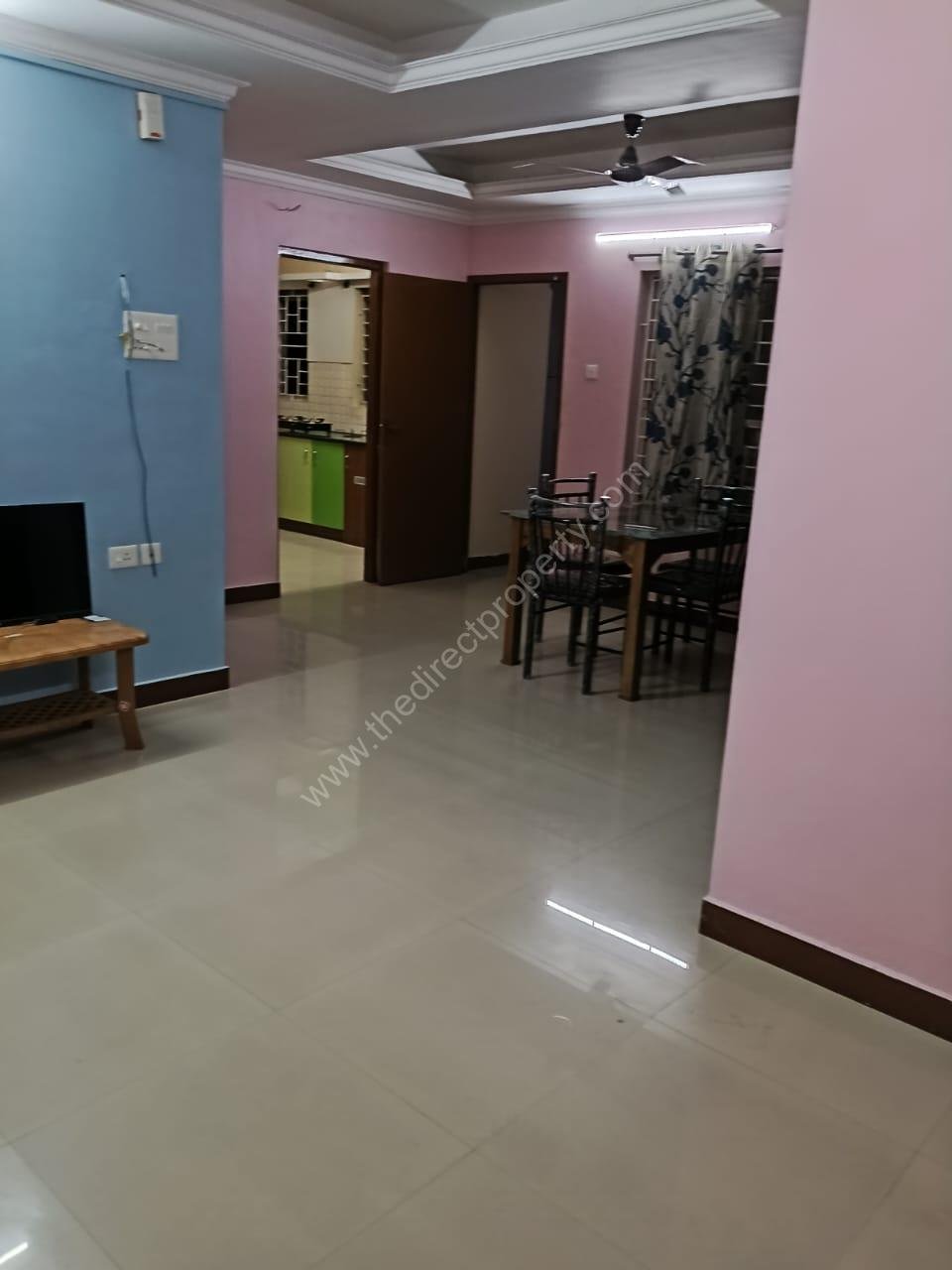 Fully furnished 2BHK 1000Sq.ft flat in Kollam